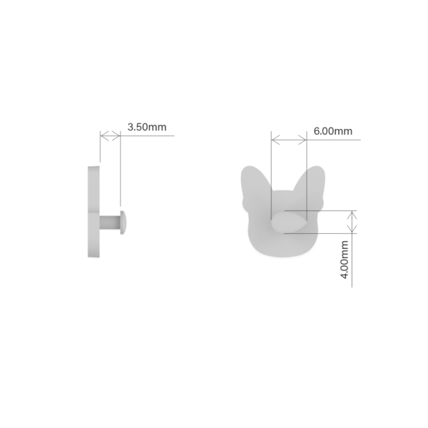 Pin Forgeon Bulldog - Coleção Pets