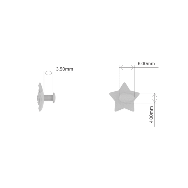 Pin Forgeon Estrela - Coleção Crystal