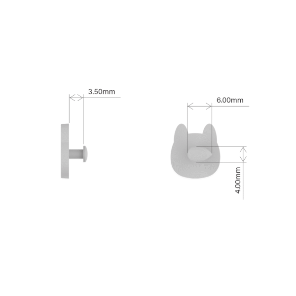 Pin pets cachorro 5 Pin Forgeon Raposinha – Coleção Pets