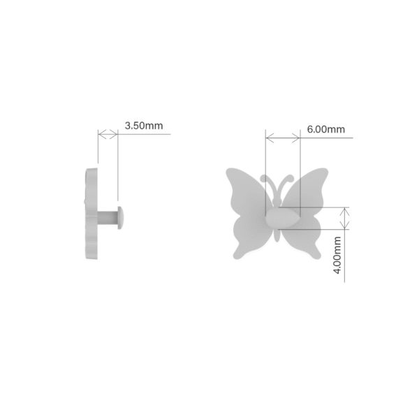 Pin pride borboleta Pin Forgeon Borboleta - Coleção Pride