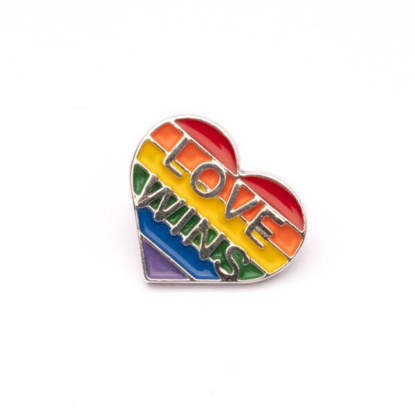 Pin Forgeon Love Wins - Coleção Pride