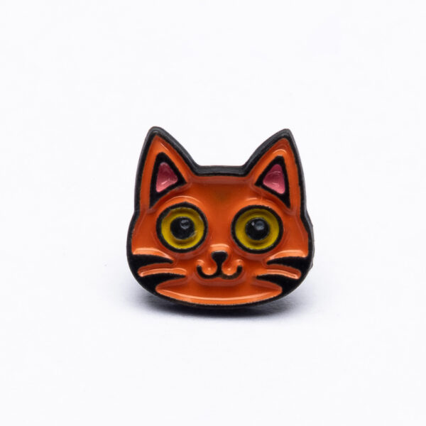 pin-forgeon-11 Pin Forgeon Gatinho Laranja - Coleção Pets
