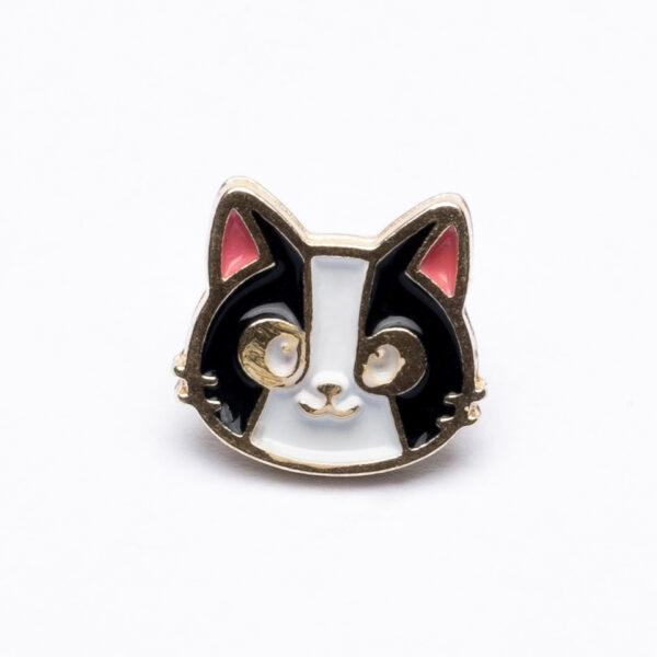 Pin Forgeon Gato Frajola - Coleção Pets