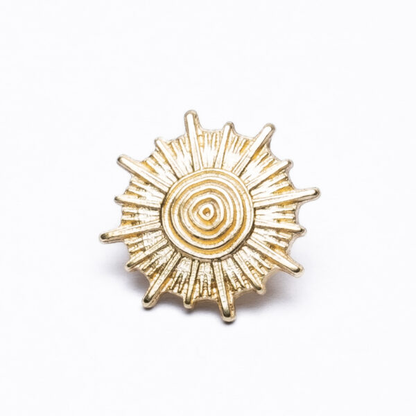 Pin Forgeon Sol Dourado- Coleção Cosmos