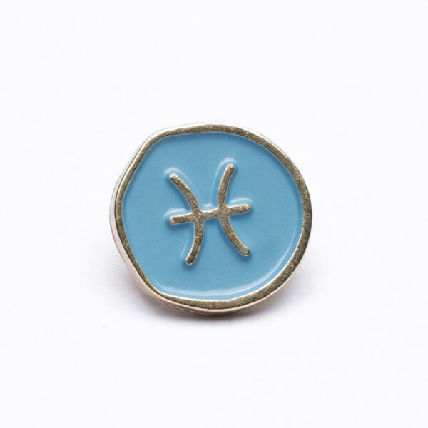 Pin Forgeon Peixes - Coleção Zodíaco