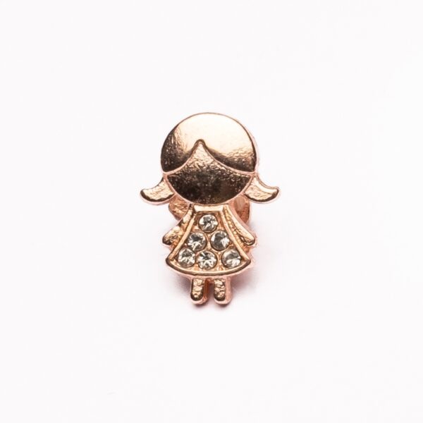 Pin Forgeon Menina - Coleção Crystal