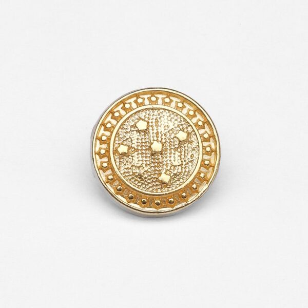 Forgeon (21) Botão Exército 15mm - Terminal Costura